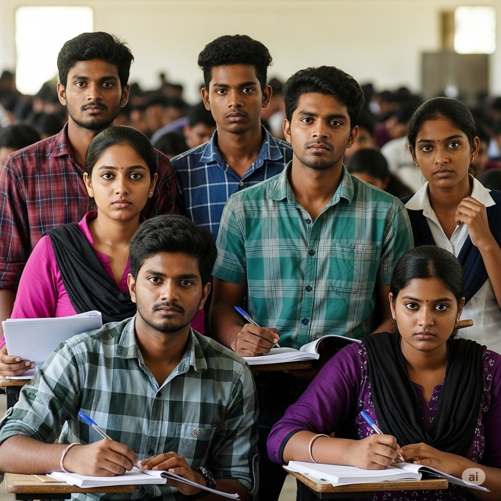 முதல் முறையாக #TNPSC  குருப் 4 தேர்வில் பள்ளி பாடங்களை தவிர்த்து அதிக வினாக்கள் கேட்கப்பட்டுள்ளது. 
பெரும்பாலும் குரூப் 4 தேர்வு என்றால் SSLC தரம் என்பதால், பள்ளி புத்தகங்களே போதுமானது என்ற நம்பிக்கை தகர்க்கப்பட்டுள்ளது. 

இப்போதும் ஒன்றும் கெட்டு விடவில்லை, 4000 பணியிடங்களுக்கு