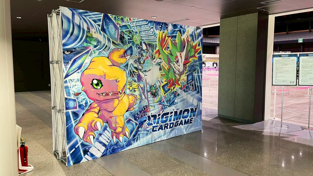 DIGIMON_ALY_JP's tweet image. ／
試遊スタート‼️
『超！テイマーバトル SEASON 1 』
＼

『デジモンアリシオン』がいち早くプレイできます！
試遊＆アンケートへの回答でオリジナルステッカーのプレゼントも！🎁
ぜひブースにお立ち寄りください✨

#デジモンアリシオン #デジアリ
#デジモン #デジカ #digimon