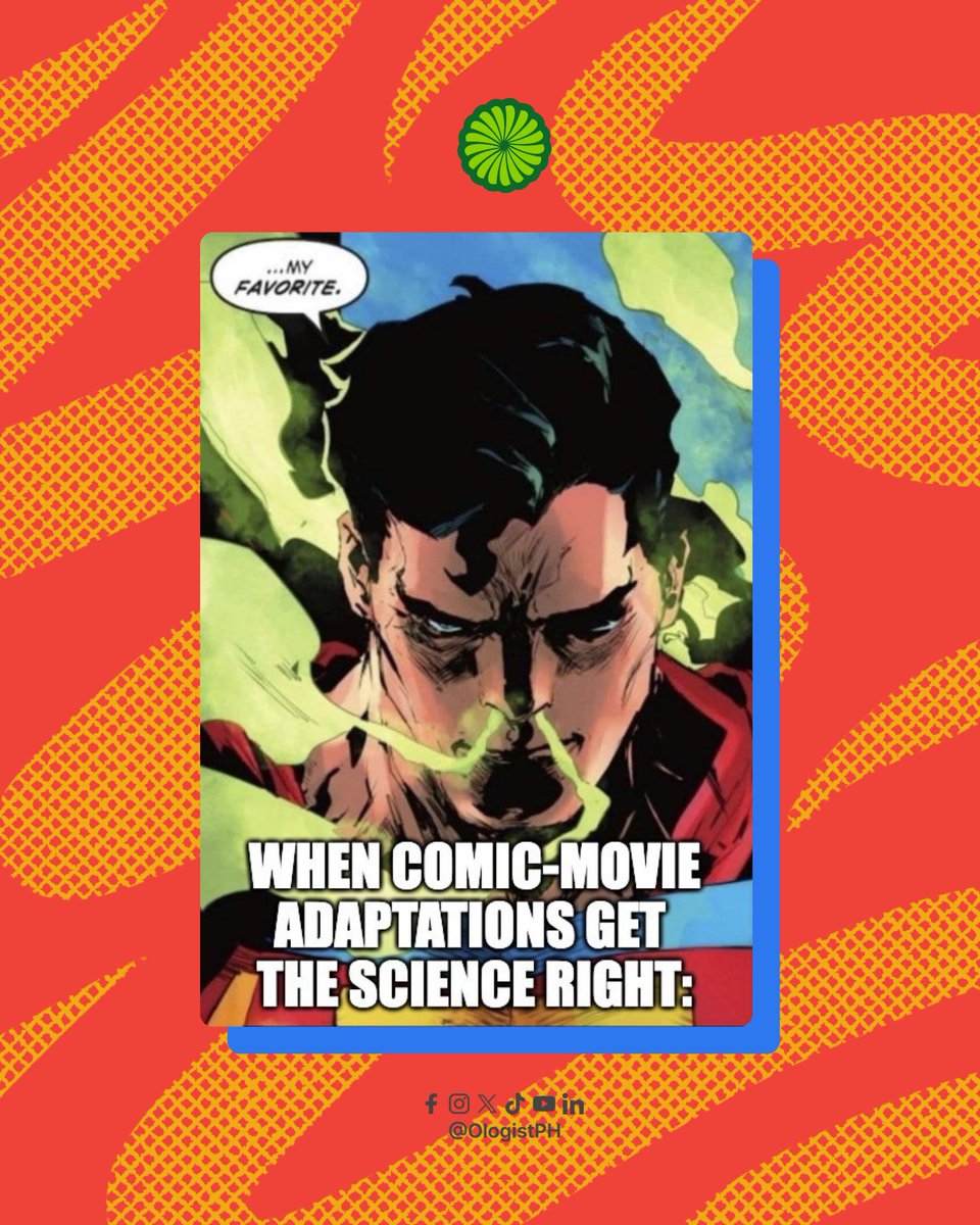 ologistph's tweet photo. #Superman may be a fictional hero, but there's some science to his superpowers. And what better time to investigate his lore than during the film's world premiere?! Into comics? These slides are worth digging into! #OlogistPH #ScienceOnYourWavelength #SciencePH #PinoyScience https://t.co/ZqzAzzBw0m
