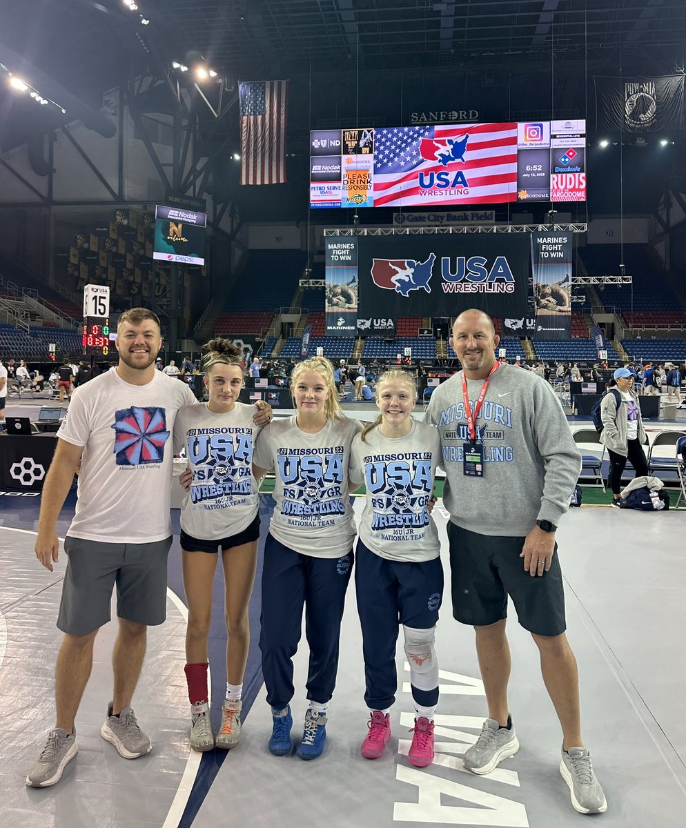 Nixa Wrestling (@nixawrestling) on Twitter photo We start today with our Juniors wrestling at 8:00am (16U will start at 3:30pm).
Our three junior wrestlers are: Ashton Mayes, Addison Harkins, Natalie Edmisson.
<a href="/missouriwrestle/">Missouri Wrestling</a> <a href="/nixaathletics/">Nixa Athletics</a> We start today with our Juniors wrestling at 8:00am (16U will start at 3:30pm).
Our three junior wrestlers are: Ashton Mayes, Addison Harkins, Natalie Edmisson.
<a href="/missouriwrestle/">Missouri Wrestling</a> <a href="/nixaathletics/">Nixa Athletics</a>