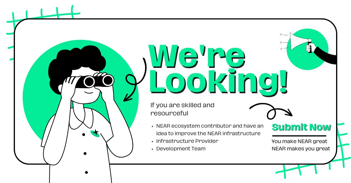 NEARN_IO's tweet image. The Infrastructure Committee is looking for you! 🎯
Are you:
✅ Building for the NEAR ecosystem
✅ An infrastructure provider
✅ A development team
📣 Applications for Q3/Q4 2025 are open!
Want to shape the future of NEAR and receive funding?
Bring your ideas — and submit your…