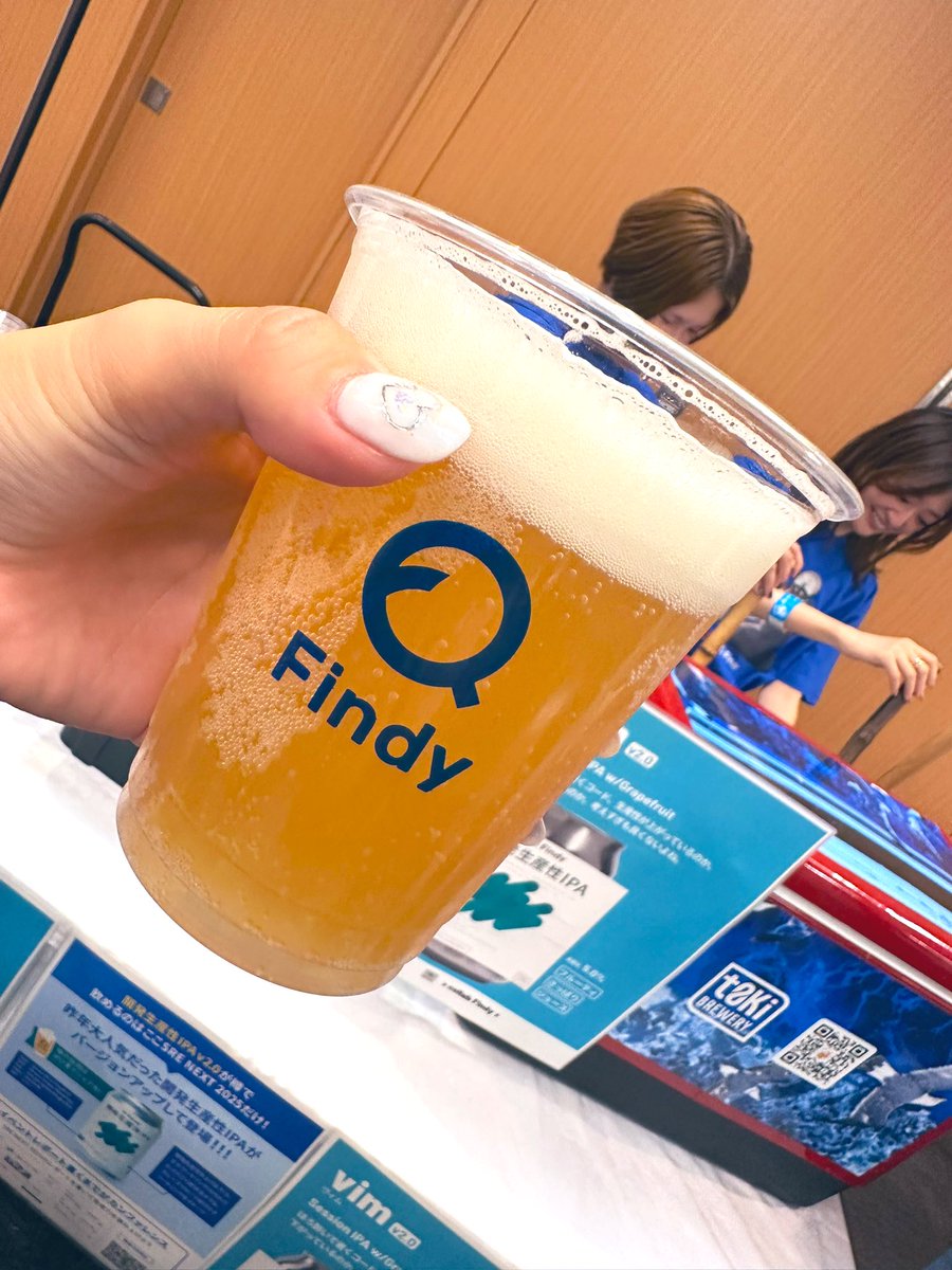 kotomin_m's tweet image. Findyさんのビールめちゃくちゃ美味しい!!!!!!!!!
ブルマCMのステッカーもありがとうございます大切に貼ります!!!!!!!!!! 
#srenext