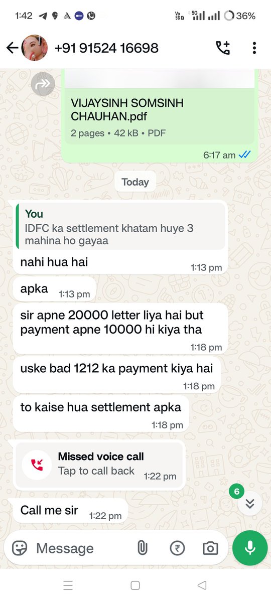 Vijaysinh5143's tweet photo. IDFC cc ***4194...
Iska settlement khatam ho gaya 3 month ho gaya.
Ab mujhe bata rahe hai aapka last EMi nahi dikha raha
To ab mai kya karu?
Dubara paisa bharu
Galti kiski hai
@FinMinIndia
@RBI
@nsitharaman
mujhe bolte hai aap juthe ho
Sikhao in logo ko
@IDFCFIRSTBank https://t.co/C6Mhr3ipYI