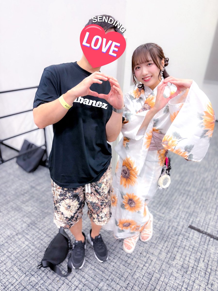 縁日ブースで輪投げしてきた〜。輪を和音ちゃんに多く渡して責任を押し付けました🥰和音ちゃんうますぎてすぐビンゴなって写メ撮れたあざす🥰
#甘リ党