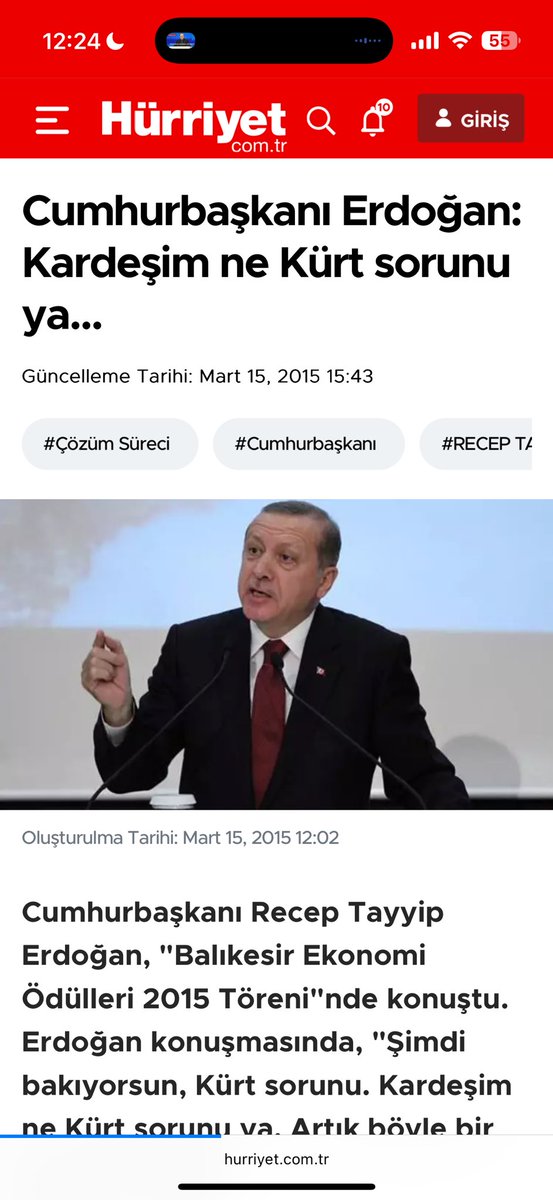 Sn. Cumhurbaşkanı bu konuşma ile 10 Mart 2015’te açmış olduğu bir parantezi kapattı. 

3.773 gün (10 yıl 3 ay 28 gün) içinde bu ülke neler kaybetti? 

Bunun muhasebesini yapmak, geleceğe daha güçlü ve emin adımlarla bakmayı sağlar. 

Söz konusu konuşması 👇 👇👇