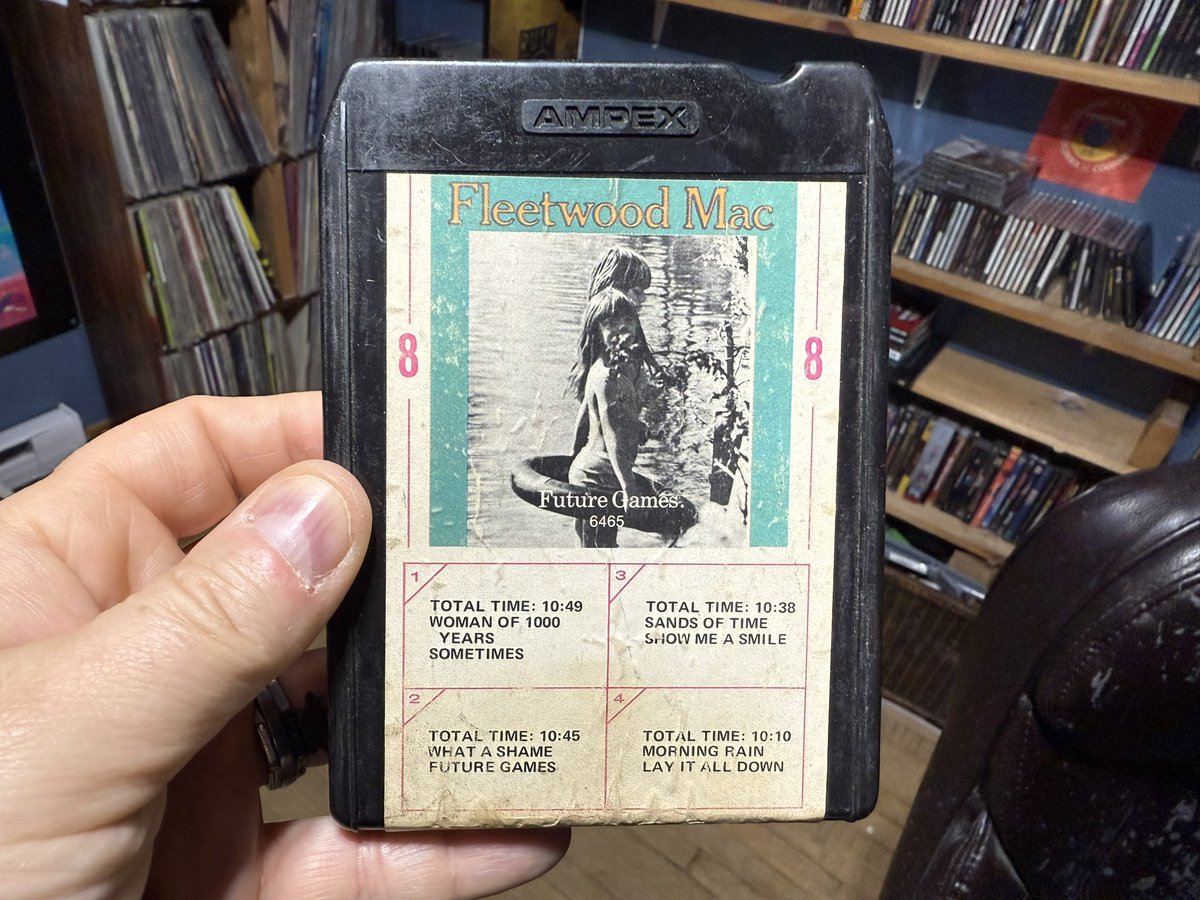TimsVinyl's tweet image. Today would be Christine McVie’s birthday. On the latest TVC I go through my Fleetwood Mac 8-Track collection.
youtube.com/@timsvinylconf…