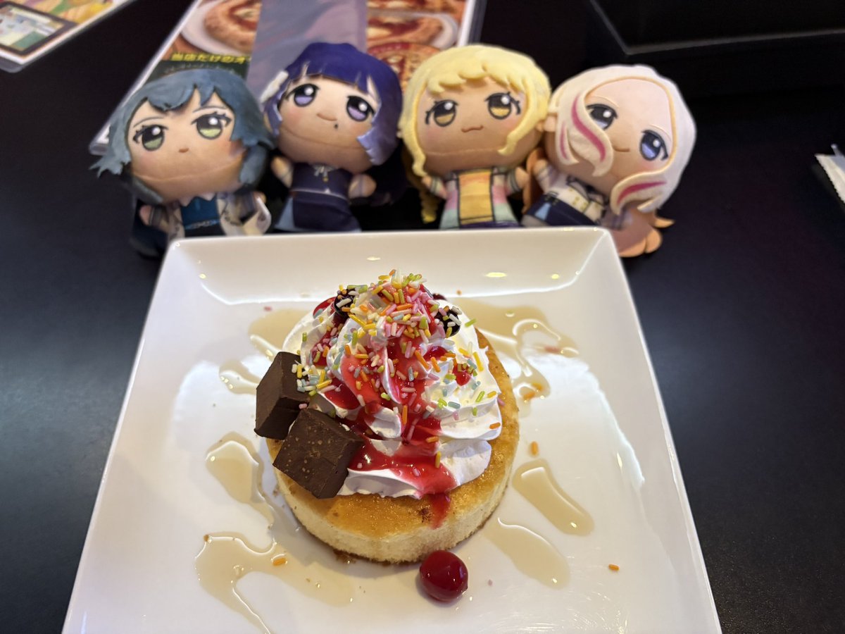 パンケーキも食べた！