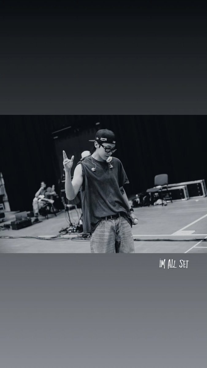 📸 INSTAGRAM

J-Hope stories:
I'm all set