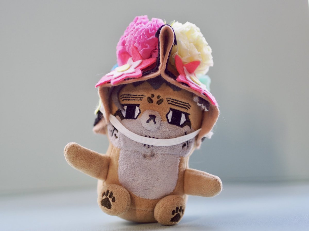 764w_v's tweet image. お久しぶりです。
バタバタしてる間にねぶた祭りとのコラボが！！
みなさんの素敵な花笠見てたら、フォゼ尾ちゃんにせがまれて、作ってみました🪡

なかなか可愛いのでは⁉️