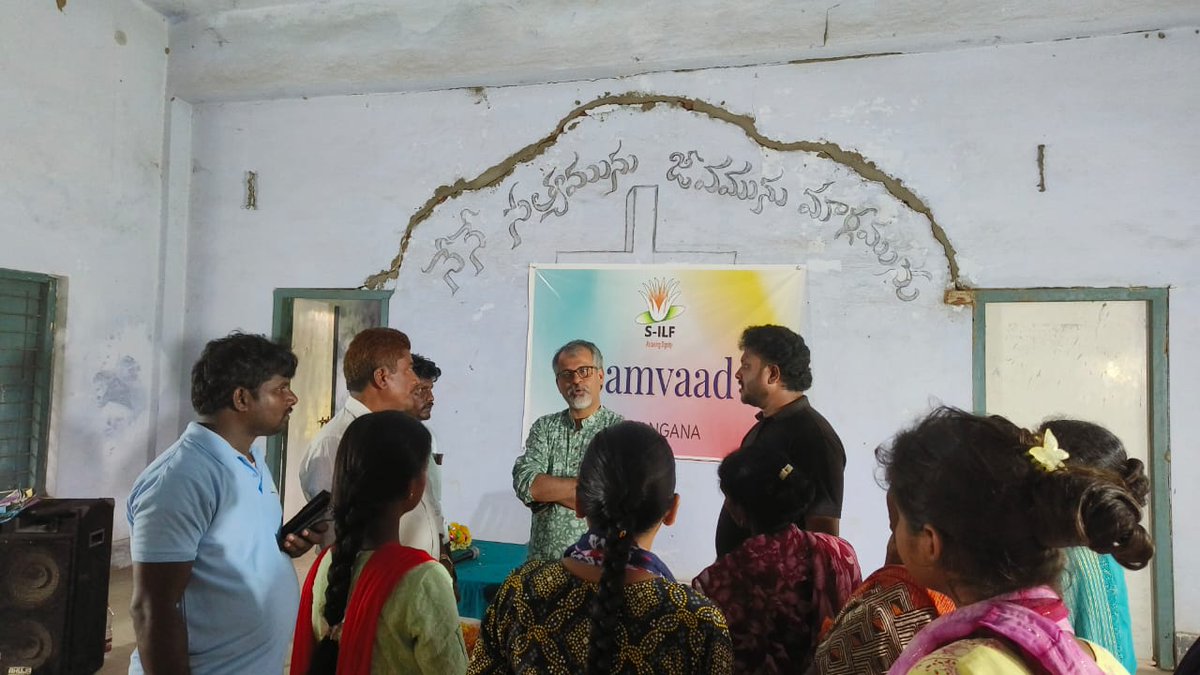🌿 #SILFSamvaad – Where Every Voice Matters 🌿

Today, @Sasakawa_India CEO Mr <a href="/GaurabSen/">Gaurab Sen</a> visited the leprosy colonies in Bhadradri, Kothagudem, Telangana, where he interacted with  new livelihood beneficiaries supported by S-ILF under its Livelihood Program.

The residents