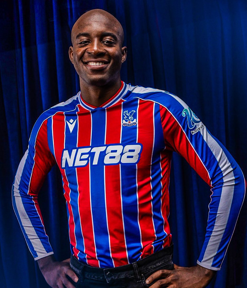 Sport__Dm's tweet photo. ๐จBREAKING: Crystal Palace launches new home jersey for the upcoming campaign. ๐ฆ
#SportDm https://t.co/3xHDUMec44