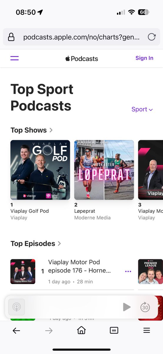 EspenKofstad's tweet photo. Dette er jo gøy! @j_mikkelsen @ViaplayGolfNO 🤩

Lytt her: 
https://t.co/5XgQl1hGkB https://t.co/nNALtyPemz