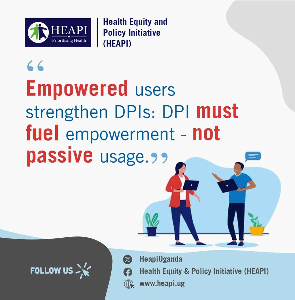 We must not be passive users of <a href="/NIRA_Ug/">NIRA</a>'s ID system. We must be empowered users— that can only be achieved through an accountable and transparent ID system.