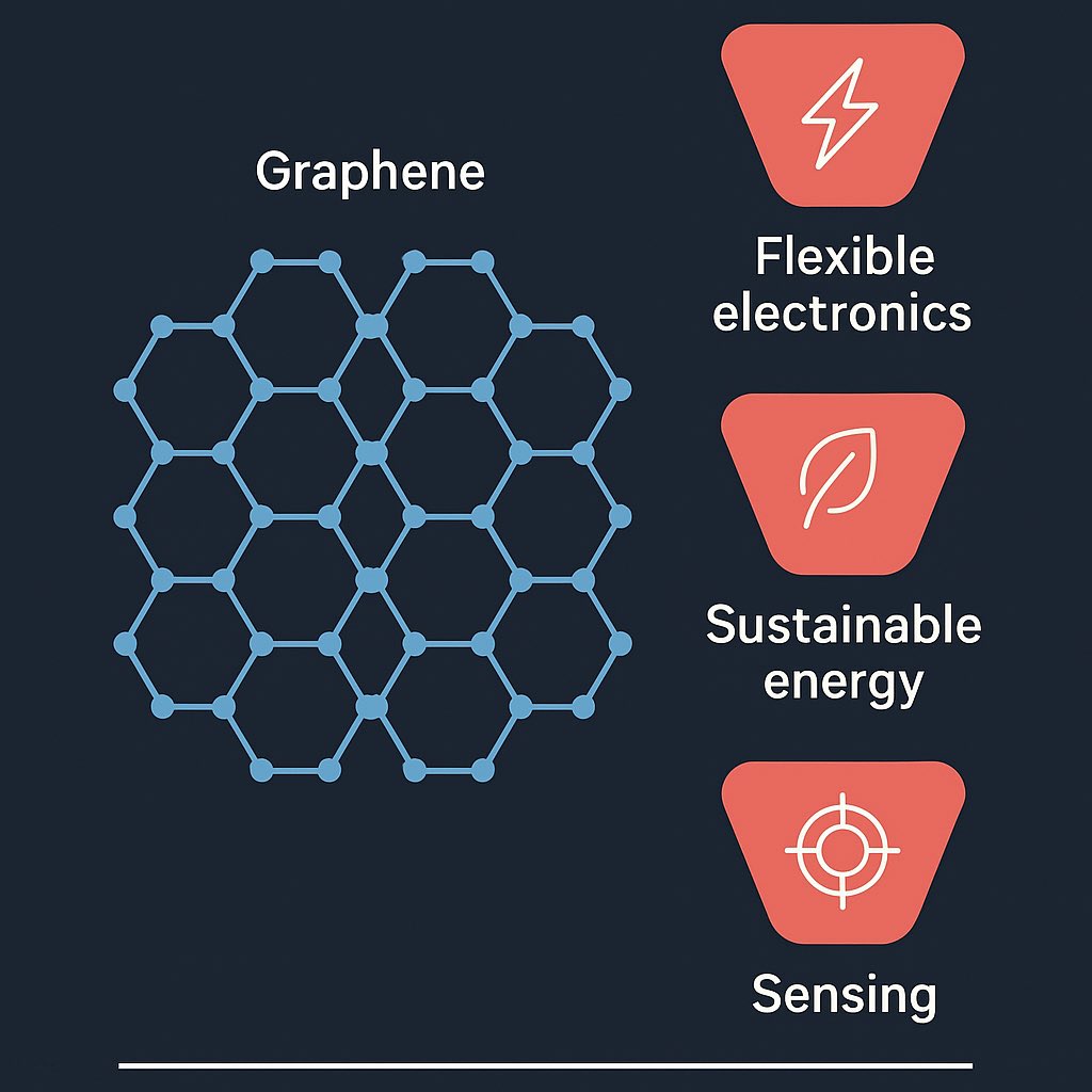 SPSKSA's tweet photo. المواد ثنائية الأبعاد #2D_materials مثل الغرافين وأكاسيد المعادن الانتقالية تمثل جيلًا واعدًا بخصائص ميكانيكية وإلكترونية فريدة، مع تطبيقات في الإلكترونيات المرنة والطاقة المستدامة، بما يعزز مسار الاقتصاد المعرفي القائم على الابتكار.

#الجمعية_السعودية_للعلوم_الفيزيائية https://t.co/1T1FKglDnt