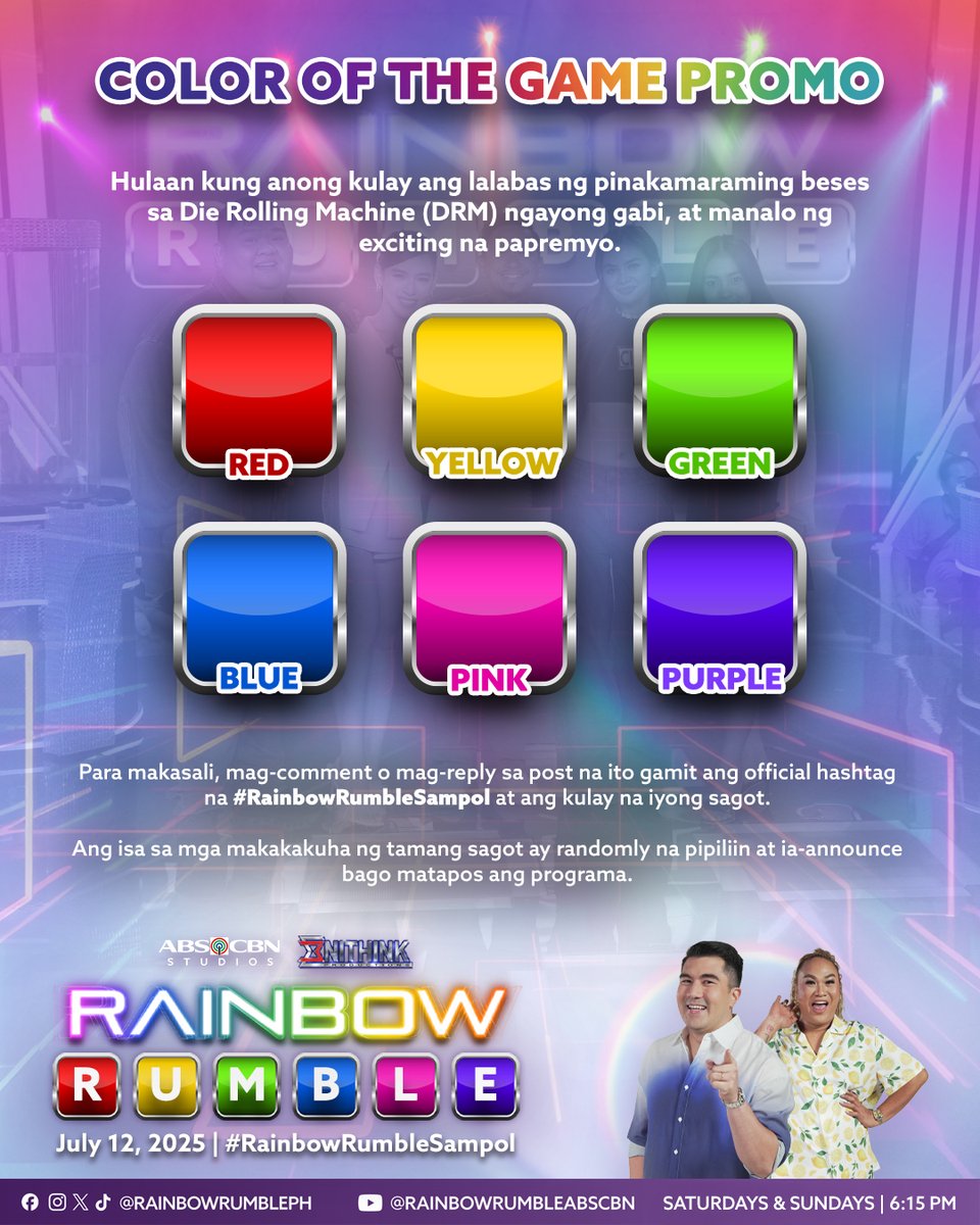 Rainbow Rumble tweet media