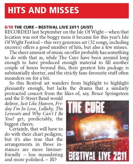 TheCureForever_'s tweet photo. Hits And Misses from July 11 2012
#TheCure #RobertSmith #PostPunk #Bestival https://t.co/jDAHKm3V6D
