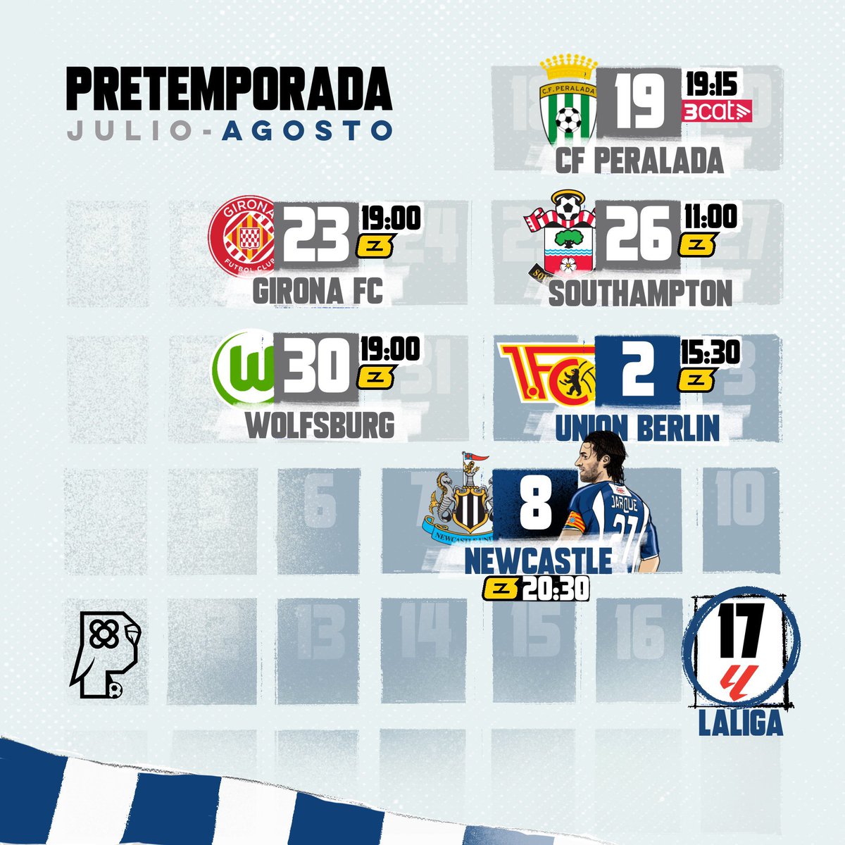 RcdeTotal's tweet image. Que us sembla aficionats de be del @GironaFC @xiuxiueigironi  que la final de la Copa Catalunya la ofereixin pel canal tele “tienda”, es que es menys important segons qui la juga?🤣

Estem sols😊

🔵⚪️🔵