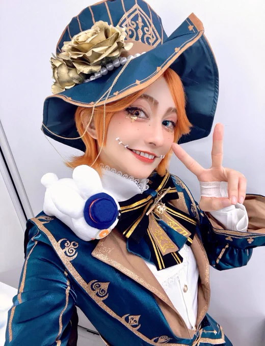 大阪会場ティーパーティーでいます フリー入場なのでぜひ遊びにきてください いっぱい一緒にお写真撮りましょ〜 #IdentityV #第五人格 #第五人格7周年 #第五人格DigDigSeven