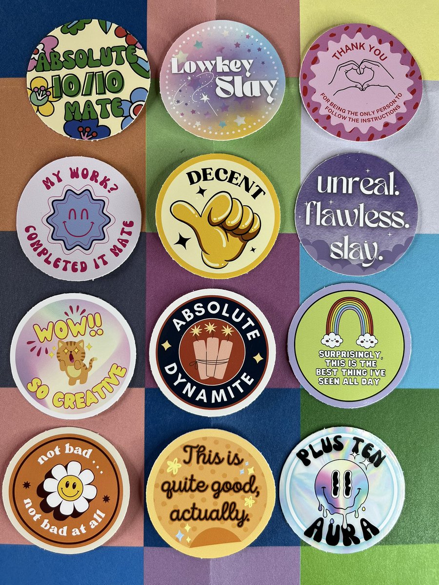 lazybstationery's tweet image. ⭐️ When &apos;well done&apos; just doesn&apos;t cut it. ⭐️

‘Not So Positive Praise&apos; &amp;amp; &apos;Really Good, Actually&apos; sticker packs! For pupils, colleagues, or anyone who needs honest (and not-so-serious) feedback.

Shop now: lazybuchanan.etsy.com

#UKEd #TeacherHumor 
#edutwitter #Teachersof𝕏