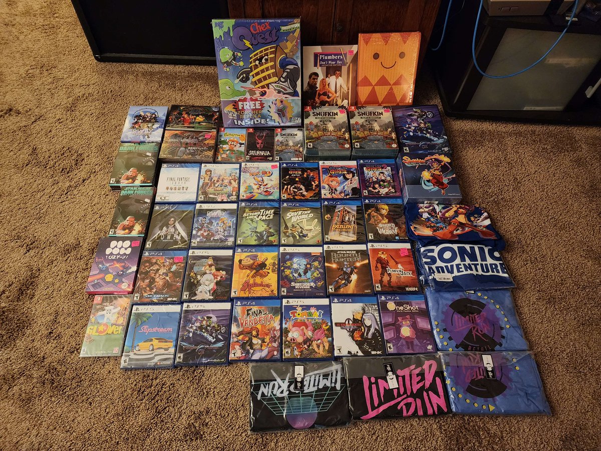 Just got back from a trip to the limited run retail store!