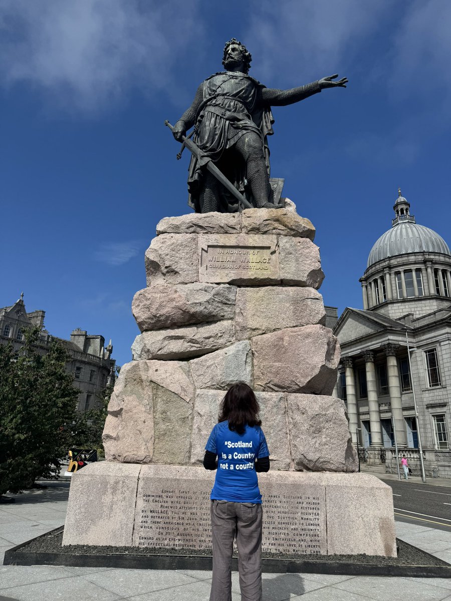 “Scotland is a country, not a county”. Come down to the stall and join us #ScottishIndependence <a href="/AlbaParty/">ALBA Party</a>