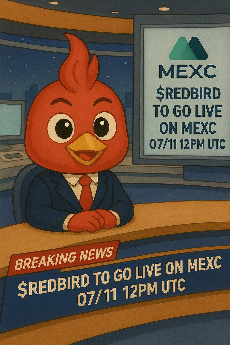 Redbird_Sol's tweet photo. https://t.co/mjZFnkiFC7

We are only available at MEXC for $REDBIRD, NO DEX https://t.co/Ti59jpl6dH