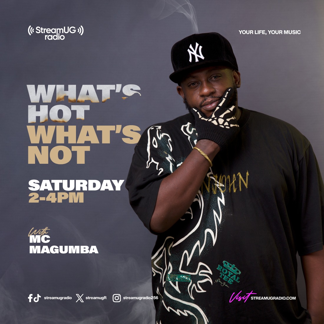 KracTheCrook's tweet image. Don't forget to tune.. everything Saturday 2pm to 4pm for ugandan bangers.. strictly ugandan vibez 📻🔥⛱️ 😎 #streamugradio #ugandanbangers #onlineradio #notesandnoise #whatshotwhatsnot