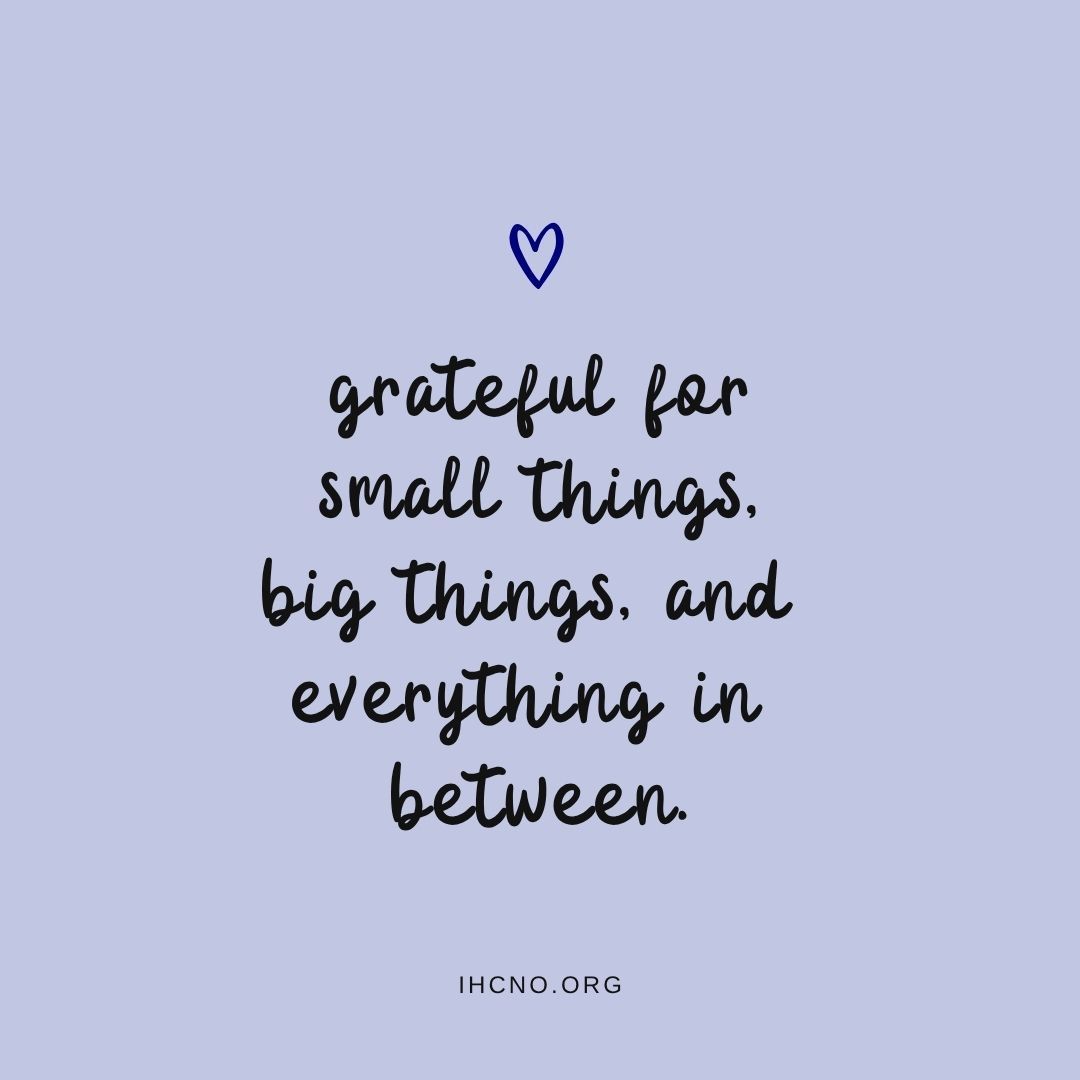 Grateful for small things, big things, and everything in between.
#HomeCareNursing #Grateful #Gratitude #CaringBeyondWalls #IHCNO