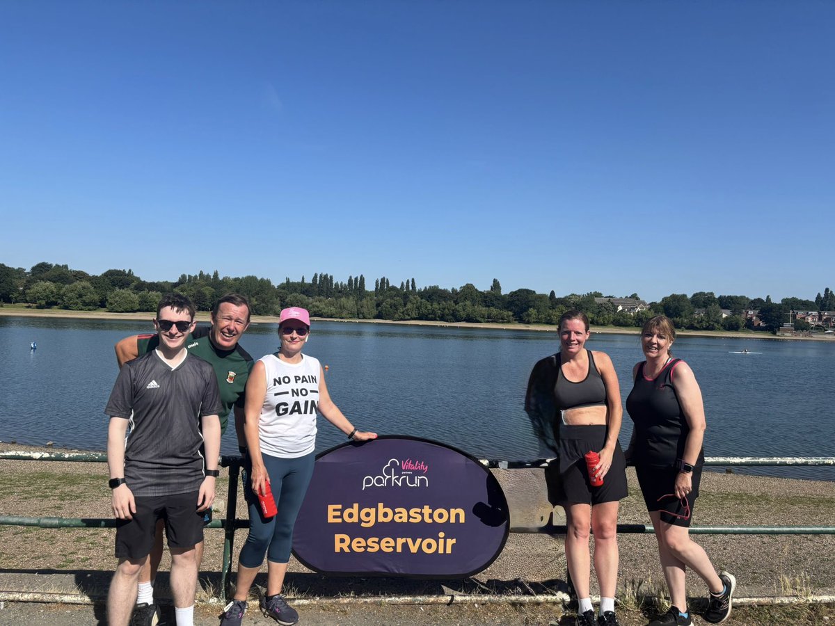 Beautiful morning to be a #parkruntourist #EdgbastonReservoir #LoveParkrun ☀️Loved this one <a href="/Slizzie13/">Sarah reilly</a> <a href="/parkrunUK/">parkrun UK</a> ☀️