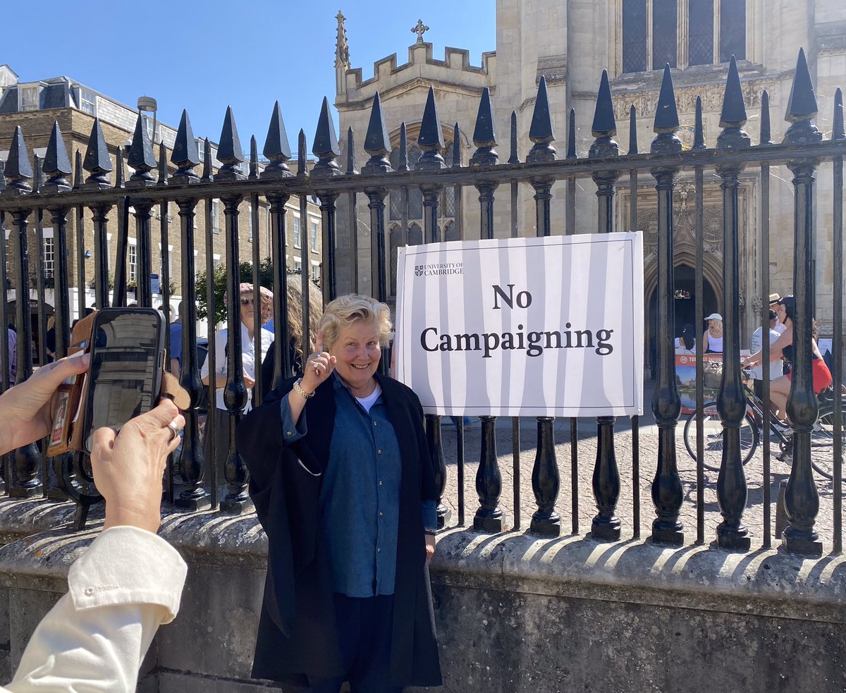 Simon McDonald (@simonmcdonalduk) on Twitter photo I just voted for SANDI TOKSVIG as Chancellor of <a href="/Cambridge_Uni/">Cambridge University</a>. She offers a different approach - accessible, energetic & kind. Vote in person at Senate House today & Wednesday 16 July. I just voted for SANDI TOKSVIG as Chancellor of <a href="/Cambridge_Uni/">Cambridge University</a>. She offers a different approach - accessible, energetic & kind. Vote in person at Senate House today & Wednesday 16 July.