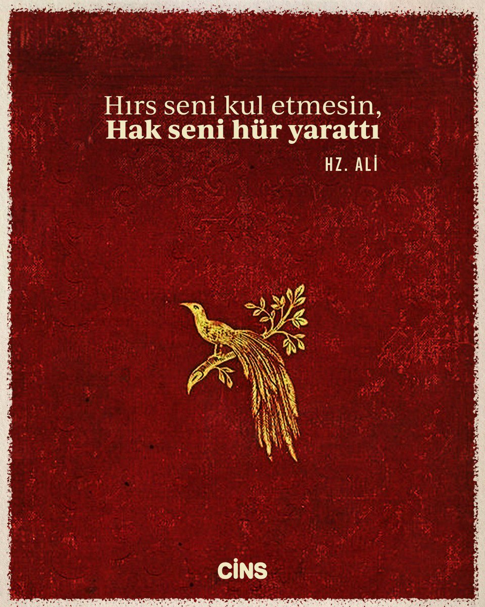İnsanın gerçek özgürlüğü, nefsinin zincirlerinden kurtulduğu yerdedir.