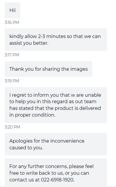 devanshj_10's tweet photo. Reply from support:
Such a complex and disappointing support! https://t.co/OH1pxpMRwB