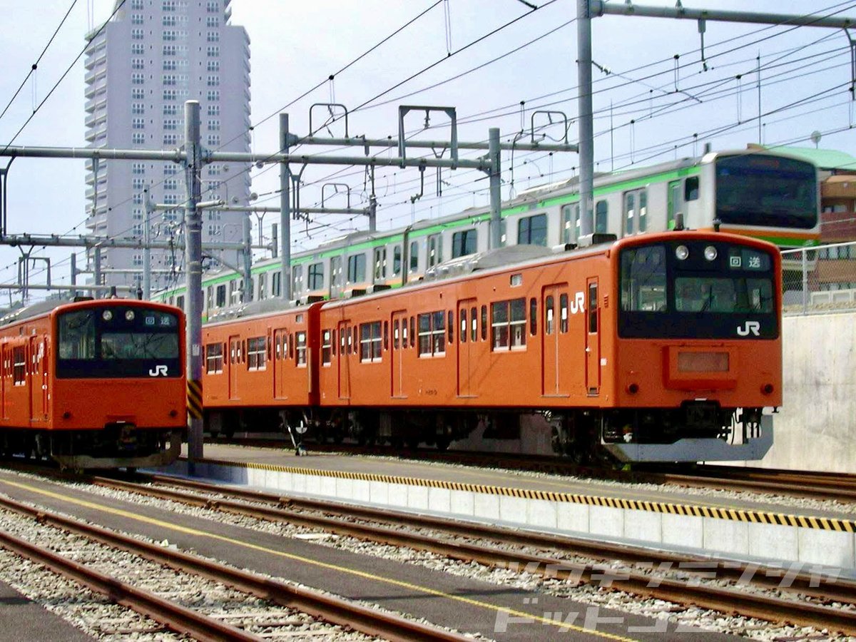 201系が話題なので、いつしかの東京総合車両センター公開時の1コマでも