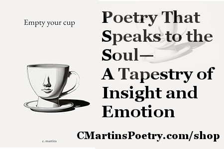Embrace mindfulness and embark on a journey of self-discovery. Through emotional depth and universal themes, these verses offer meaningful insights that resonate across all walks of life. a.co/d/en0k4uk C Martins, Poetry