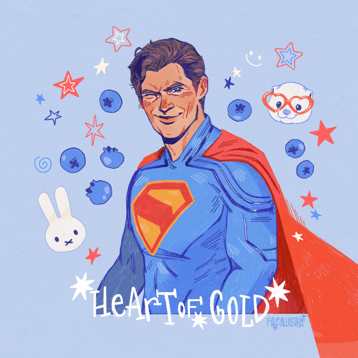 FloBallestra's tweet image. seeing superman next week, Clark Kent I already am very fond of you 😌🩵