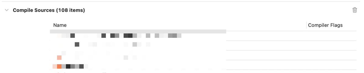 我有一个痛点，就是 AI 工具自己创建的文件swift，没办法直接添加到。

 xcode compile source 里面，这样老是提示缺少某个类。

我感觉是写 swift 人的痛点呀，为啥没人聊过？

我感觉很大概率是我哪里配置不对，你们知道如何解决吗？