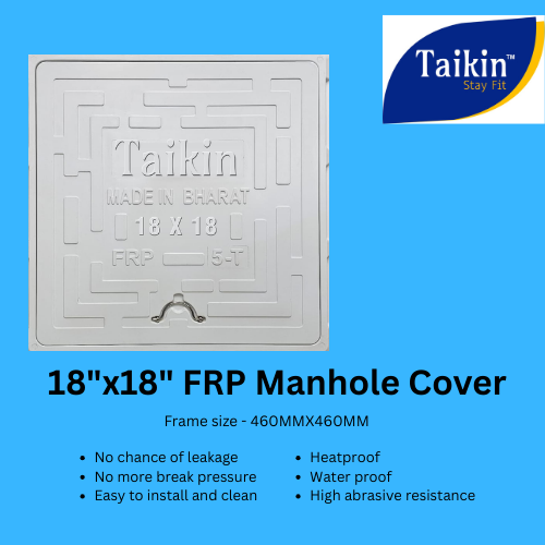 Are you still using the old concrete underground water cover? Switch to all new Taikin Fiber polymer cover for better safety with less chance of water leakage, waterproof, increased capacity with high pressure loading and tested with EN-124 standards pressure bearing front load.