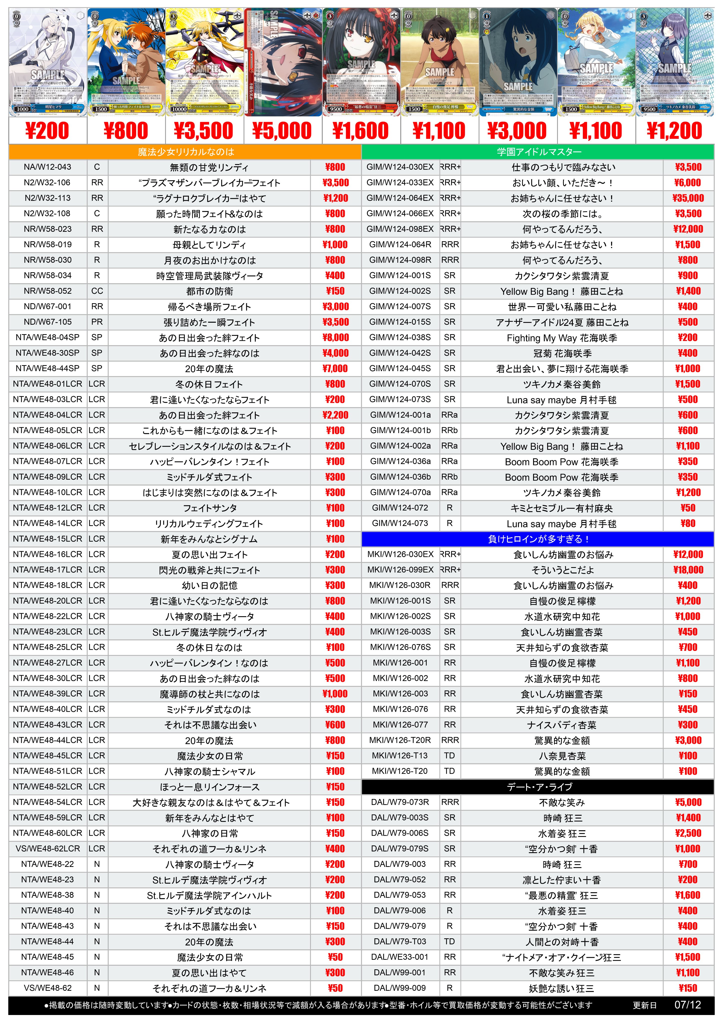 ヴァイスシュヴァルツ トレカ 125種 おまとめ ダブり多数 おまけ ブシロード ヴァイスシュヴァルツ トレカ 125種 おまとめ ダブり多数 おまけ