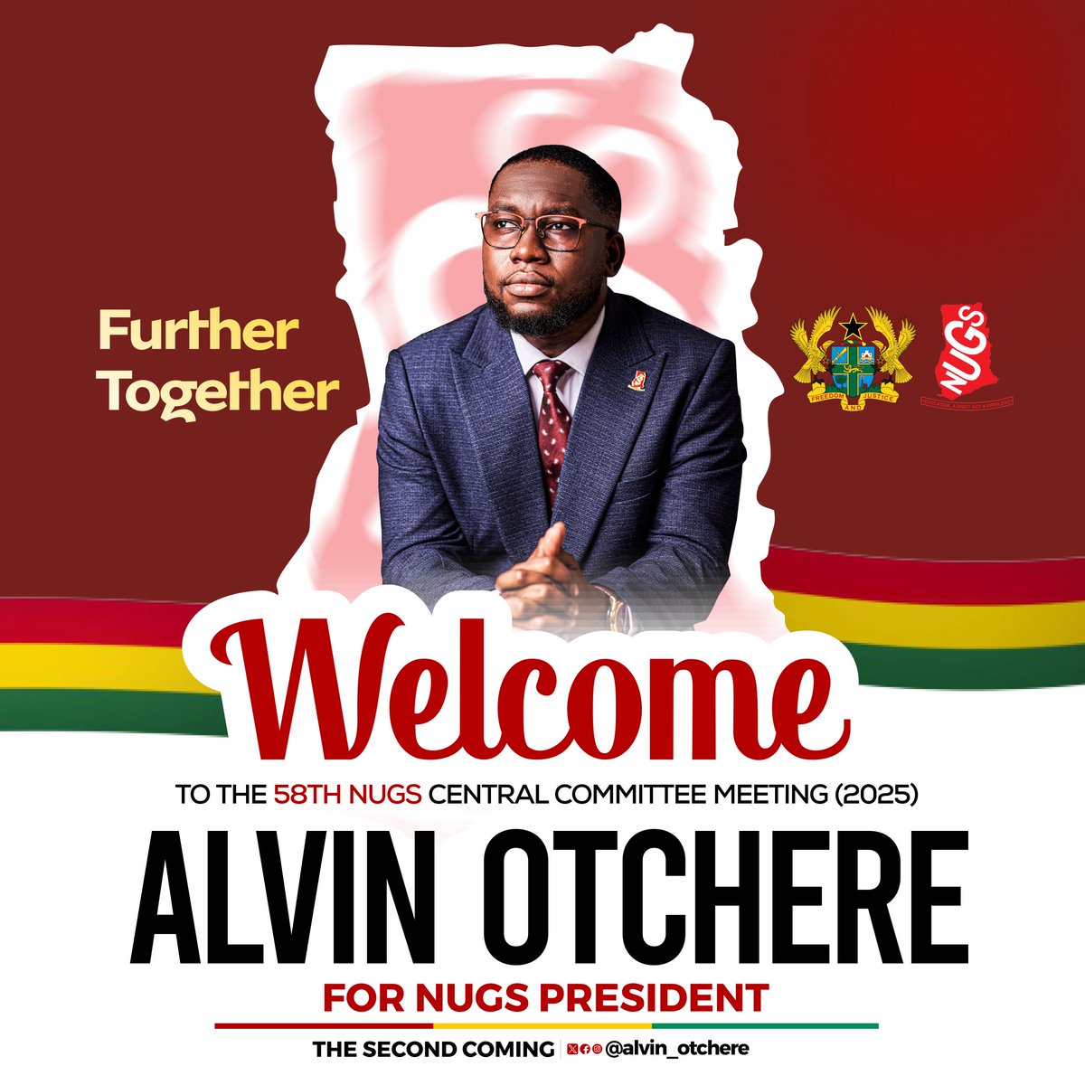 🇦🇹Welcome to the 58th NUGS Central Committee Meeting at Catholic University, Fiapre.🇦🇹
                  🅰🅺🆆🅰🅰🅱🅰

                                 To

🆂🆄🅽🆈🅰🅽🅸, 🅱🅾🅽🅾.🆁🅴🅶🅸🅾🅽 

 #FurtherTogether | #NUGS2025|
#TheSecondComing