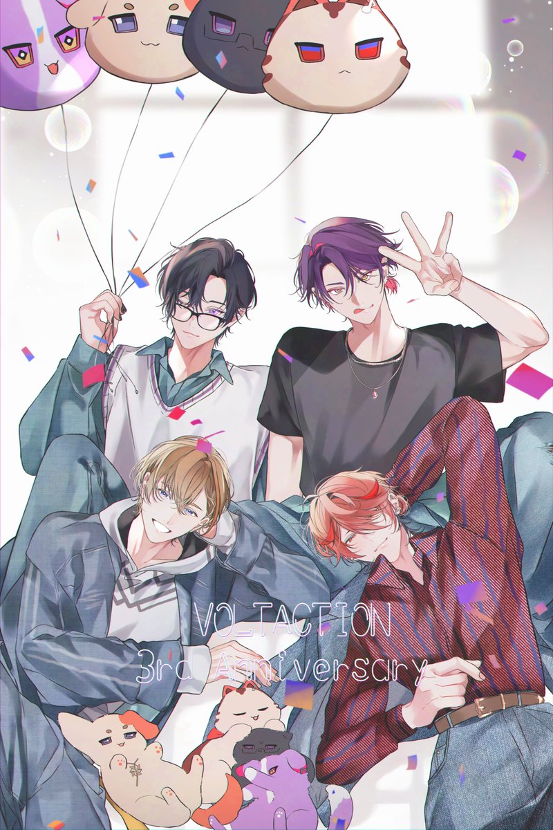 7sn_no_'s tweet image. ３周年おめでとうございます🎉
#VOLTACTION3周年 
#VOLTA展