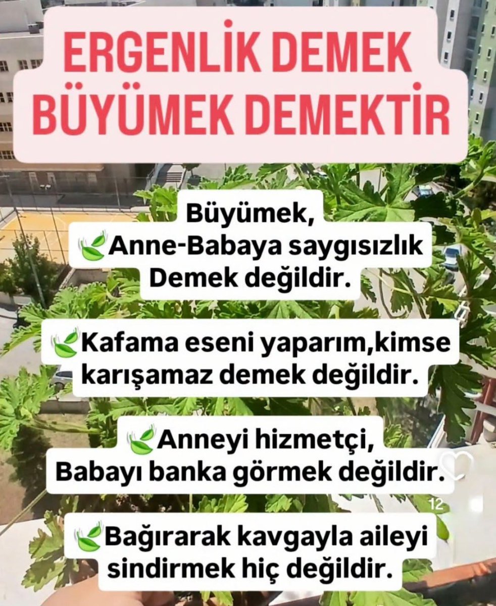 Önce saygı