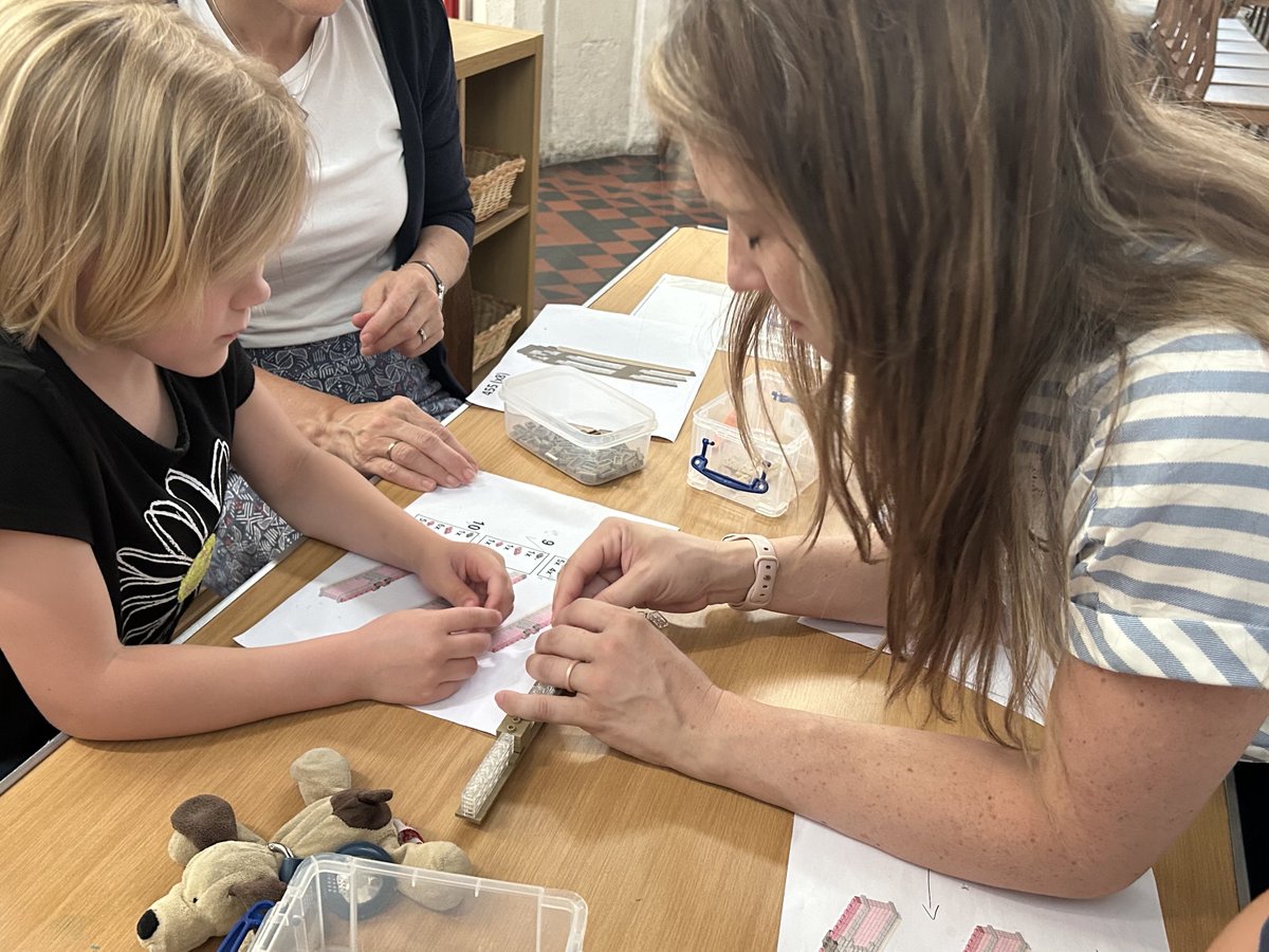 stedscath's tweet image. Are you and your family LEGO fans? Why not club together and buy a module to add to the LEGO Cathedral build? Debbie and Andy recently celebrated a birthday by building a tower window with their grandchildren and had a lot of fun creating together! Email visits@stedscathedral.org