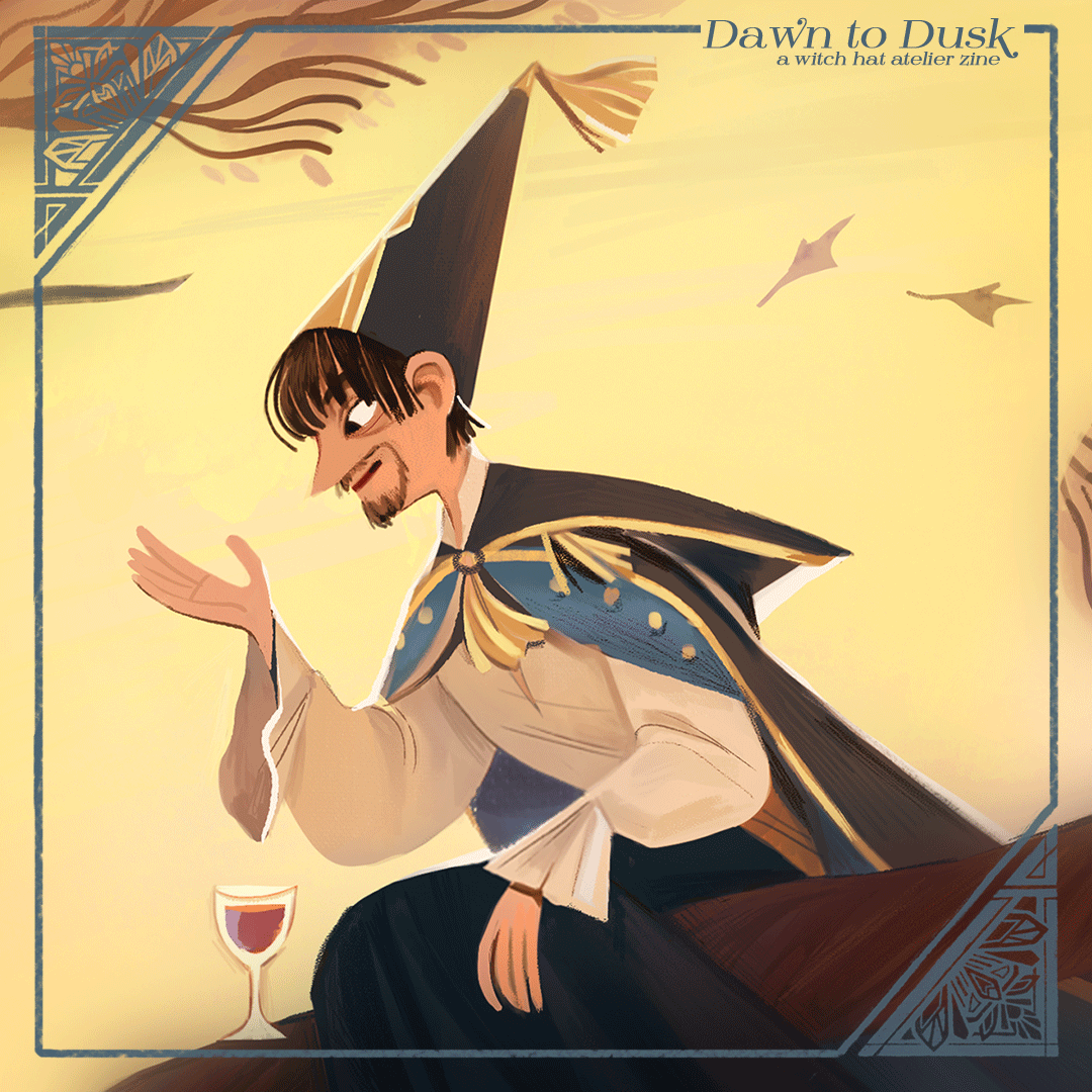 DawnToDuskZine's tweet image. — Page Preview ☀️
Here's a preview of one of the zine's pages created by @timjammi !
Preorders are open until 7/23, link in our bio! ✨
#Δ帽子 #witchhatatelier