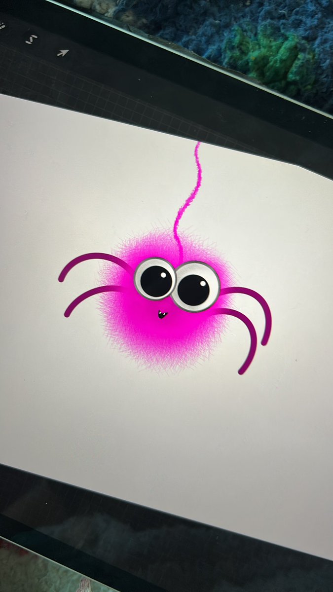 MajaMHoward's tweet image. Happy Saturday from Sally the Spider ✨ 

Don’t forget to play.