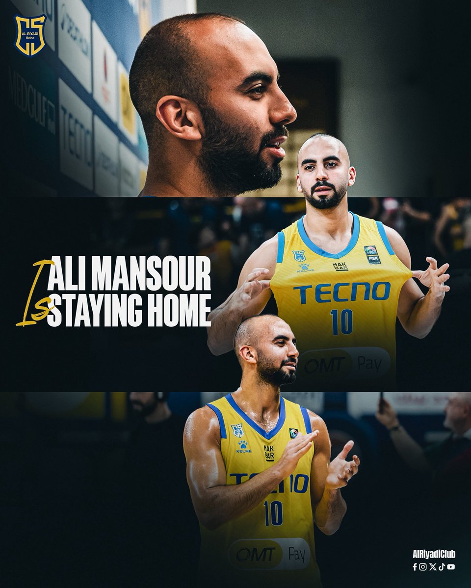 Ali Mansour is officially staying home ✨

#AlRiyadiClub