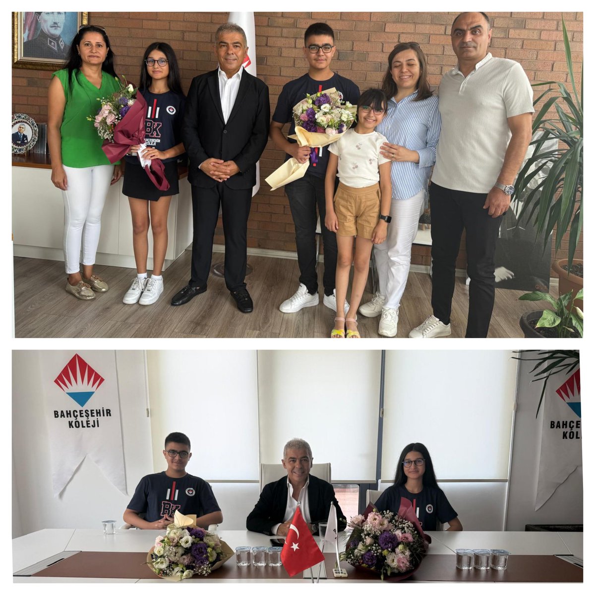 Samsun Bahçeşehir Koleji  2 LGS Şampiyonumuzla bugün kampüsümüzde bir araya geldik!

Genel Müdür Yardımcımız Sn. SavaşBoyar, kampüs yöneticilerimiz ve velilerimizle birlikte gurur dolu anları  paylaştık. 🎉

Nice başarılara! ❤️💙

#BahçeşehirKoleji
#LGS2025