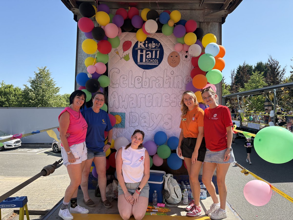 Rigby Hall School (@rigbyhsch) on Twitter photo Carnival ready! #TeamRigby ready to ‘Celebrate Awareness Days’ 🎉 <a href="/Autism/">National Autistic Society</a> <a href="/DSAInfo/">Down's Syndrome Association</a> <a href="/ChildhoodCancer/">Childhood Cancer</a> <a href="/youngepilepsy/">Young Epilepsy</a> <a href="/Diabetescouk/">Diabetes.co.uk</a> <a href="/LibbyMaesAngels/">Libbys Mom & Dad</a> Harry Bennett Foundation 💙 Carnival ready! #TeamRigby ready to ‘Celebrate Awareness Days’ 🎉 <a href="/Autism/">National Autistic Society</a> <a href="/DSAInfo/">Down's Syndrome Association</a> <a href="/ChildhoodCancer/">Childhood Cancer</a> <a href="/youngepilepsy/">Young Epilepsy</a> <a href="/Diabetescouk/">Diabetes.co.uk</a> <a href="/LibbyMaesAngels/">Libbys Mom & Dad</a> Harry Bennett Foundation 💙