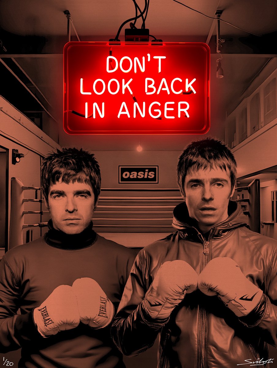 New limited edition aluminium artwork featuring Liam Gallagher and Noel Gallagher - the iconic Oasis bro’s. Available at: louissidoli.com 
.
.
.
#oasis #liamgallagher #noelgallagher #oasislive #manchester #heatonpark #louissidoli #oasislive25