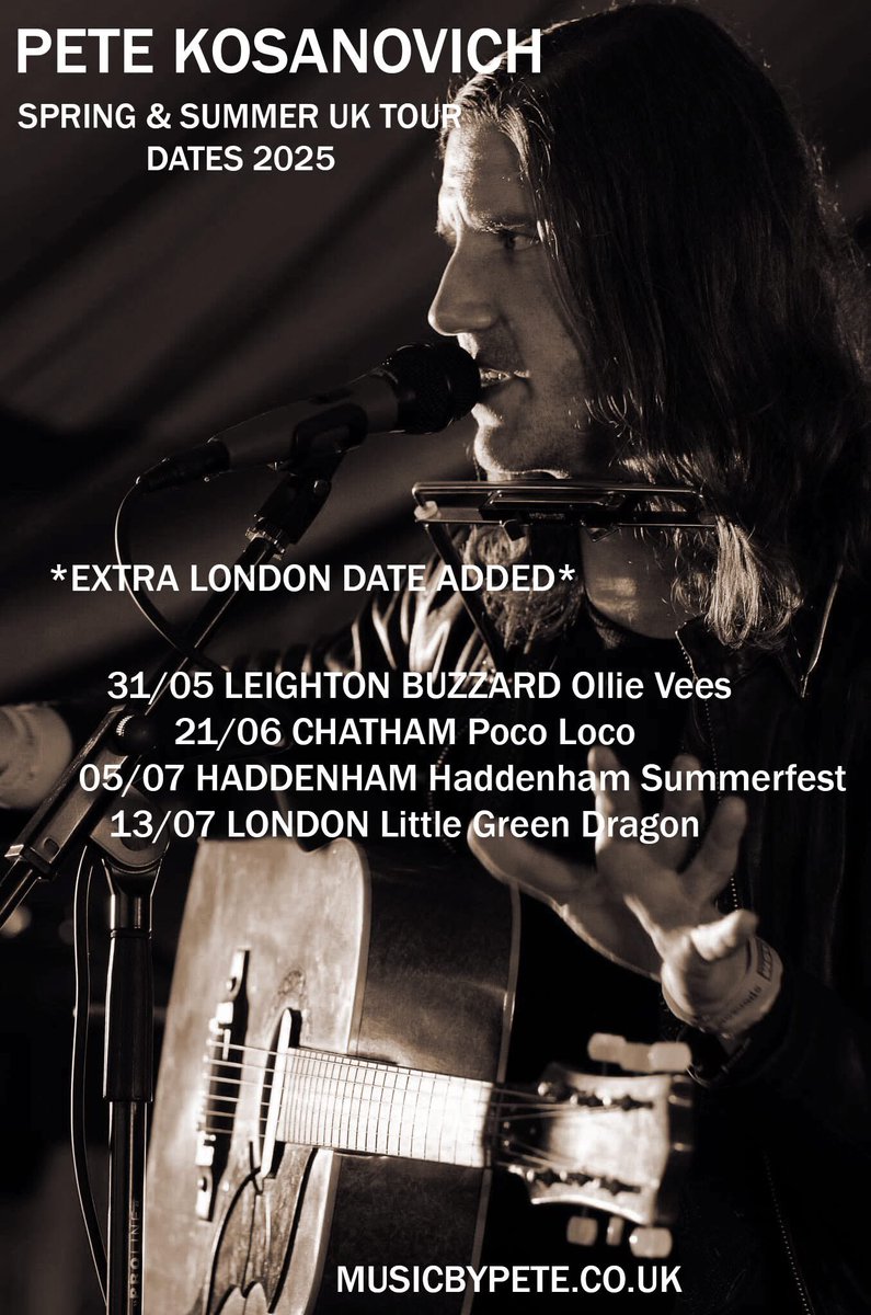 Heading back to London for one more gig tomorrow afternoon. 3pm. It’s gonna be ace. See ya there ⭐️ pkx littlegreendragonenfield.wordpress.com