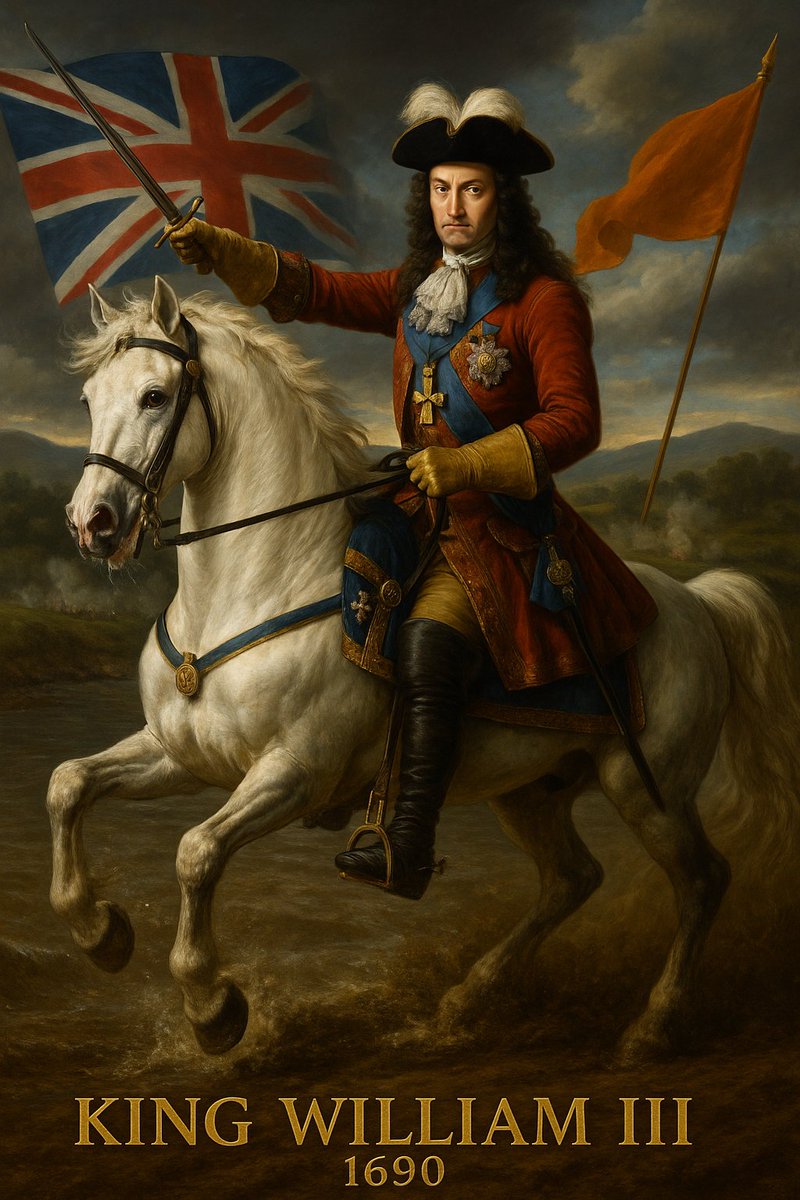 🟠 12th July – We Remember the Boyne 🟠

Today we honour the memory of the Battle of the Boyne - 1690, when King William III led the charge to defend Protestant liberty against the return of popish tyranny under the Roman Catholic James II.

It wasn’t just a battle of kings.
It